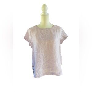 Cynthia Rowley Linen Top Size M